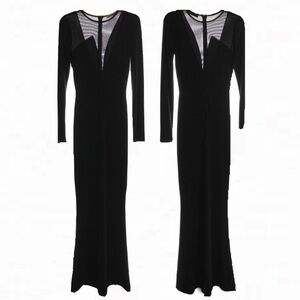 LONG SLEEVE BLACK DRESS